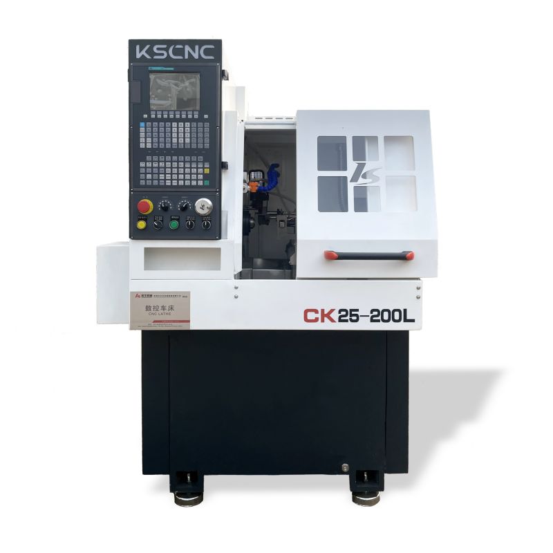 Mini CNC Tornu Makina Horizontal Automatikoa